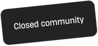 Closed community